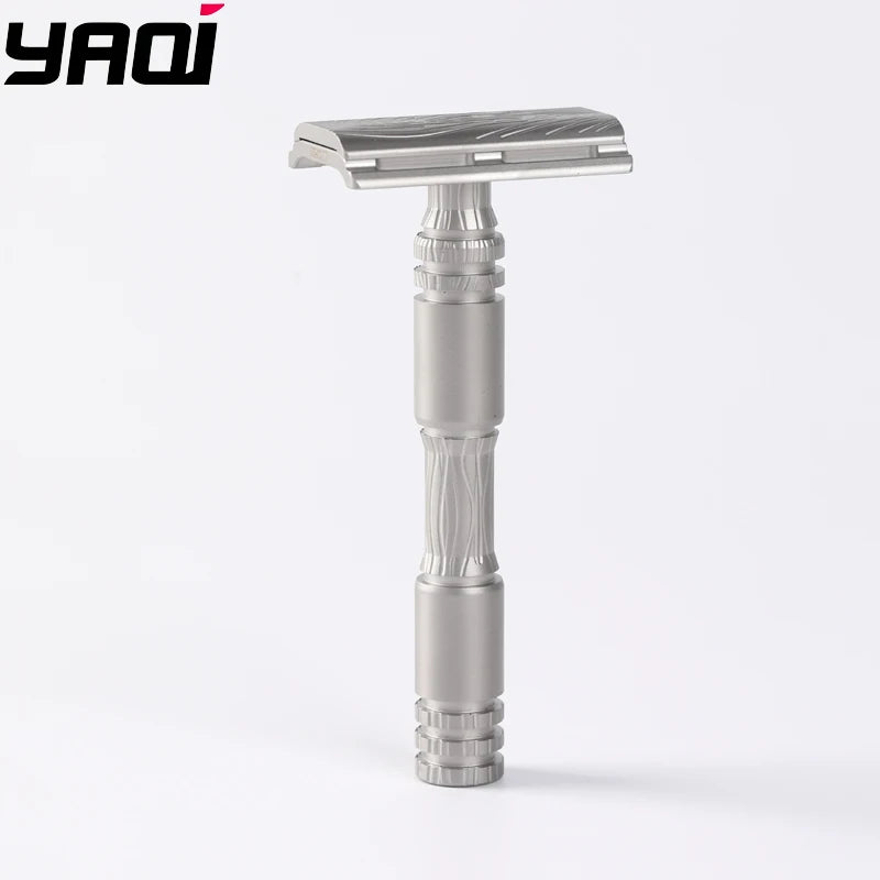 YAQI Ghost Safety Razor – 316 Stainless Steel Men's Shaver