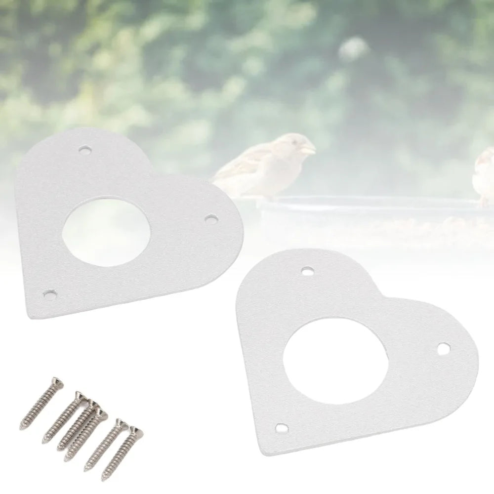 Aluminum Bird House Hole Protector Guard – 28mm & 32mm, 2-Set