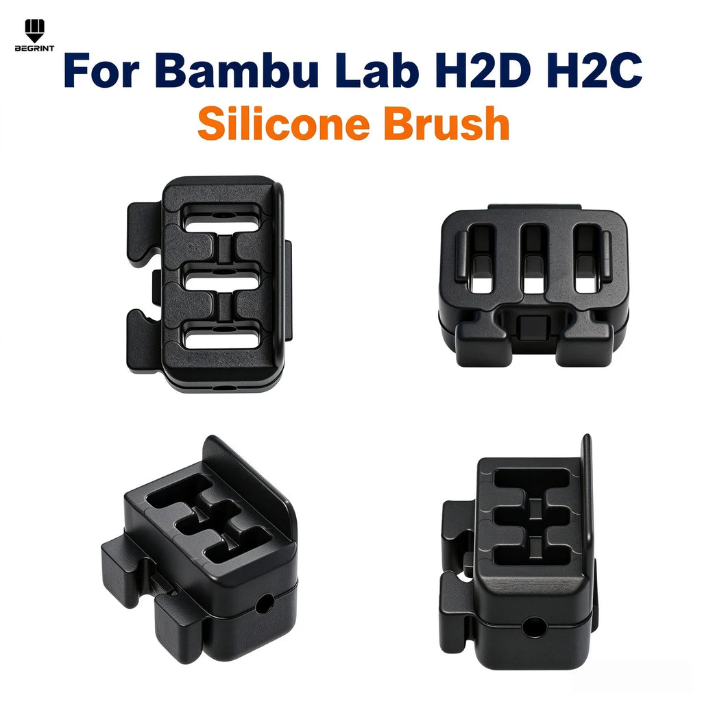 Silicone Nozzle Wiper for Bambu Lab H2D H2C Hotend Cleaner