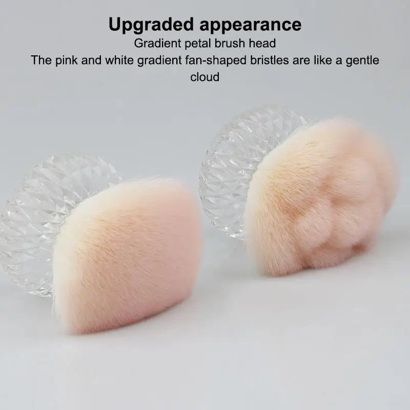 Flower Shape Nail Dust Brush – Soft Manicure Cleaning Tool