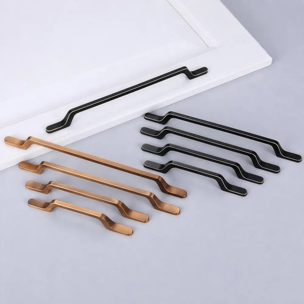 Zinc Alloy Retro Long Bar Cabinet Pull Handle – Anti-Rust