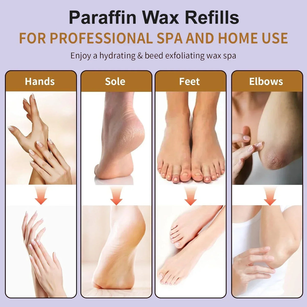 Paraffin Wax for Hands & Feet – SPA Moisturizing Beauty Wax