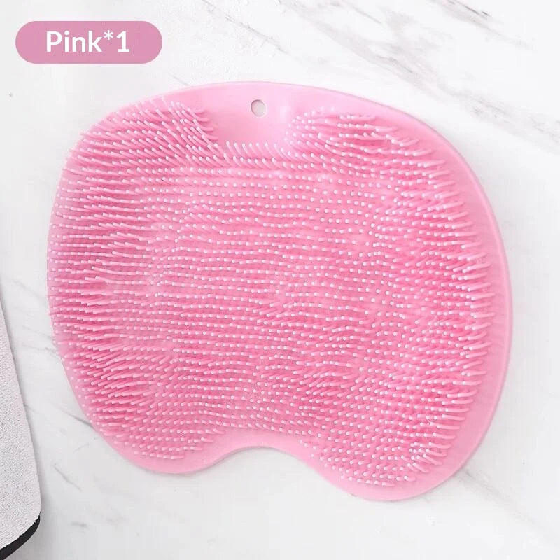 Shower Foot Scrubber Mat with Suction Cups | Exfoliating
