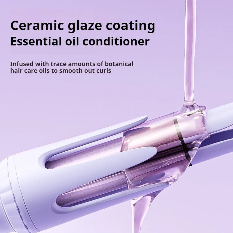 32MM Automatic Curling Iron – Ionic, Anti-Scald & Auto Shut-Off