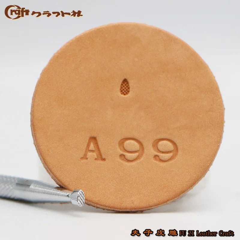 VIBE Leather Carving Stamp Set – Fine & Thick Grain Tools