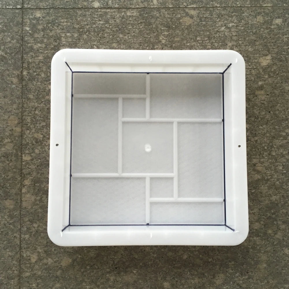Reusable DIY Concrete Paving Mold – Fish Scale Stepping Stone