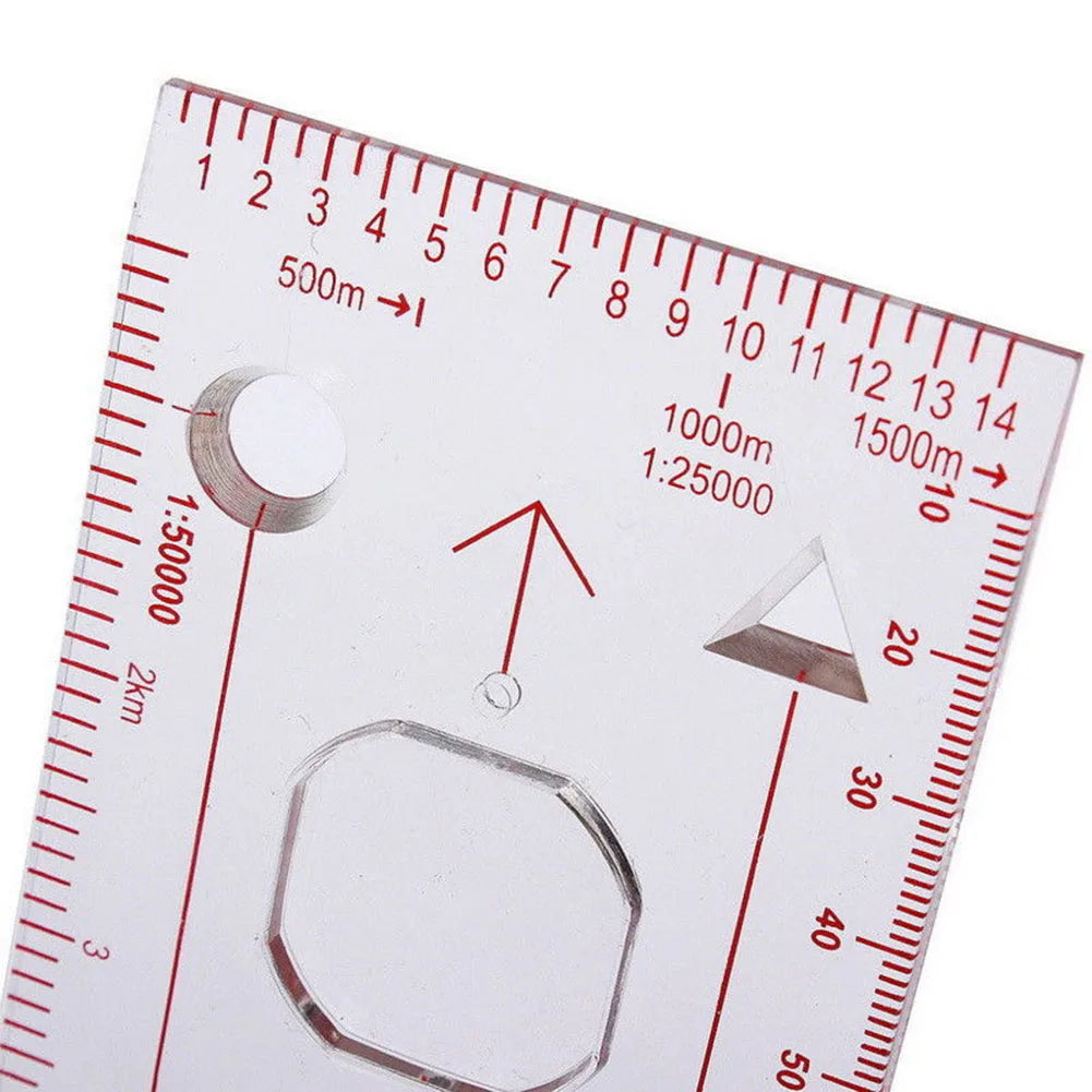 DC45-5C Professional Compass – Outdoor Hiking Navigation Tool
