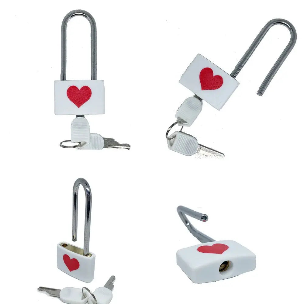 Minimalist Copper ABS Love Lock Couple Padlock – Keepsake
