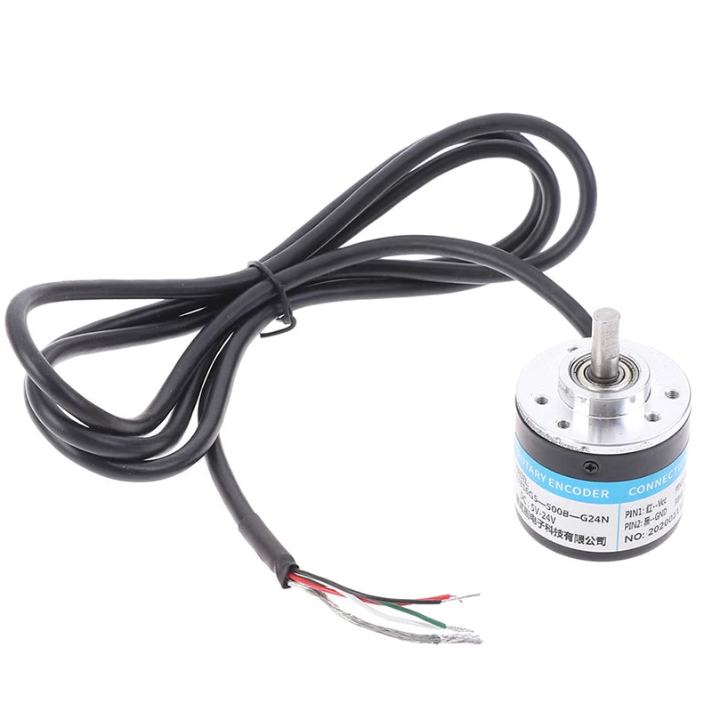 Photoelectric Incremental Rotary Encoder 5V–24V 100–600P/R