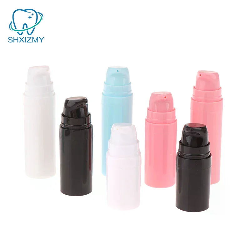 Refillable Airless Pump Lotion Bottle 5ml 10ml 15ml Travel