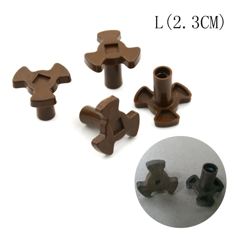 4-Pack Microwave Turntable Coupler Replacement L Size 2.3cm