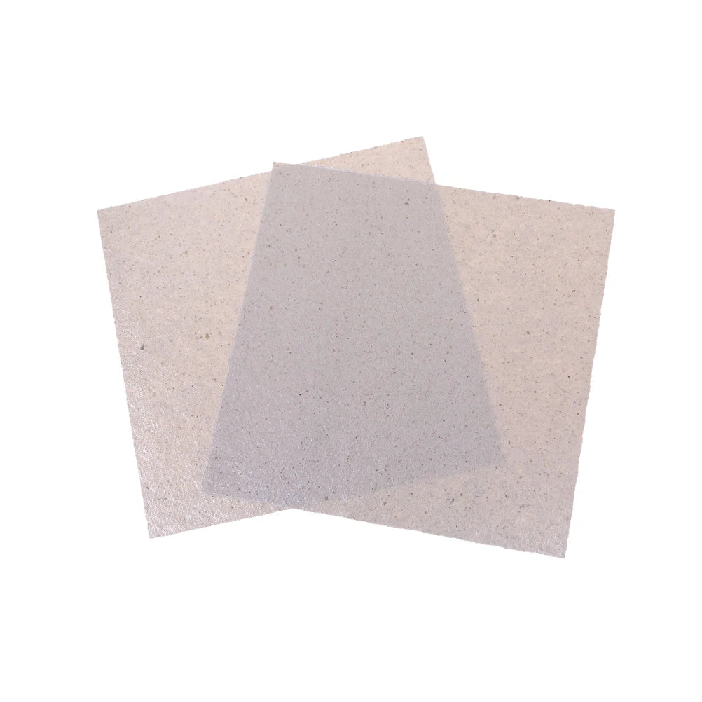 2-Pack Microwave Mica Plates 13x13cm – Replacement Sheets