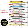 Minnow Fishing Lure Set 18cm 24g – 3/5/8 Pcs Crankbait