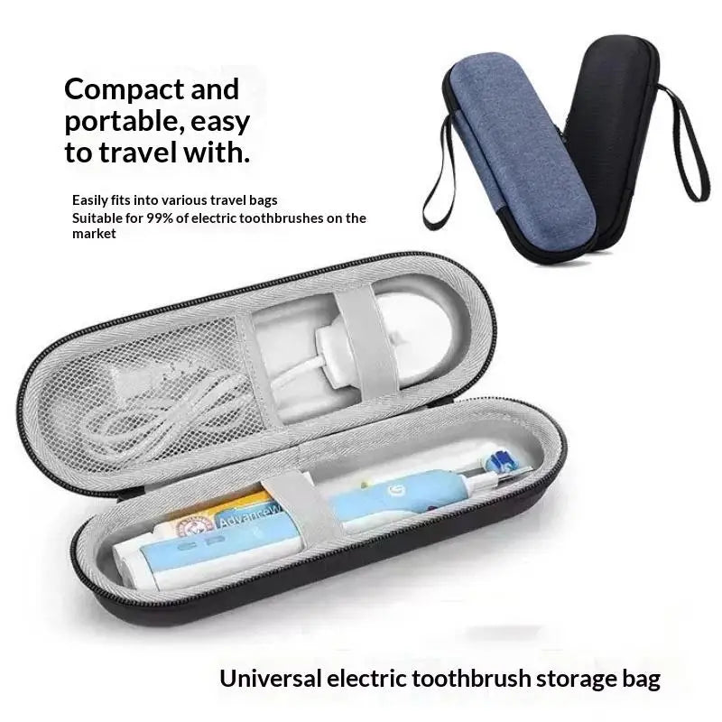 Waterproof Electric Toothbrush Travel Case – Mesh Pocket