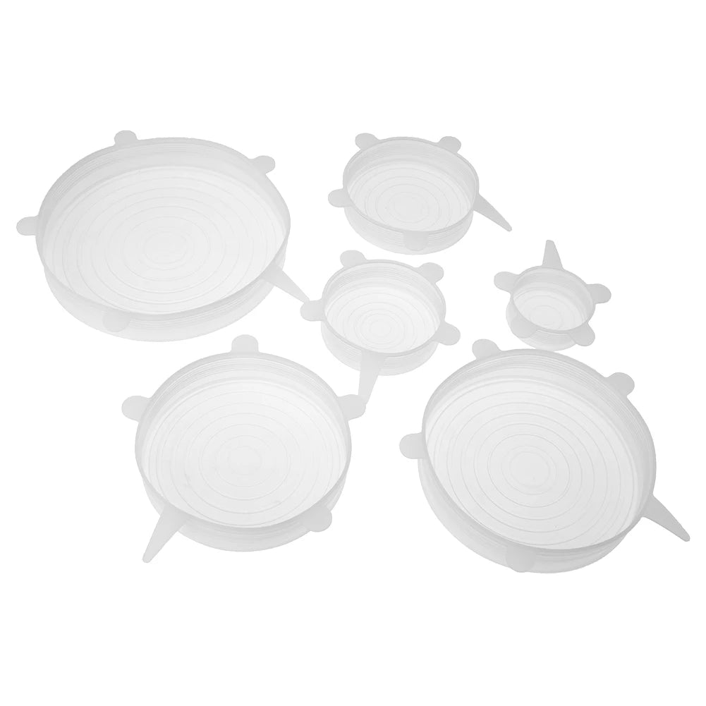 Reusable Silicone Stretch Lids – Flexible Food Storage Covers