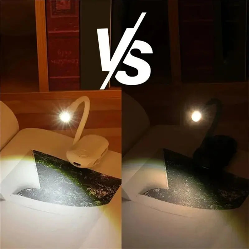 VIBE LED Clip-On Book Light | Rechargeable, 3 Color, 360°