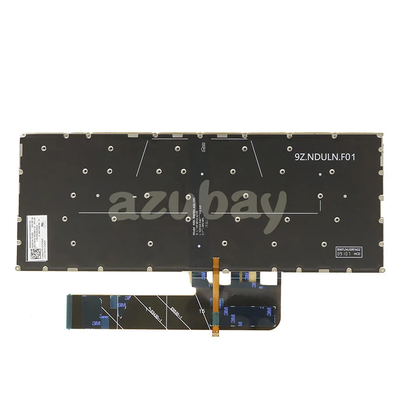 AZUBAY Backlit Keyboard for Lenovo IdeaPad 530S C340 Multi-Layout
