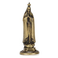 Mini Virgin Mary Statue Zinc Alloy Bronze Madonna Figurine