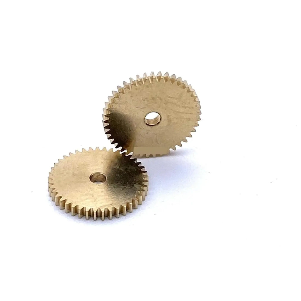 5-Pack 0.3M Mini Copper Spur Gears 30–60 Teeth | 2mm Thick