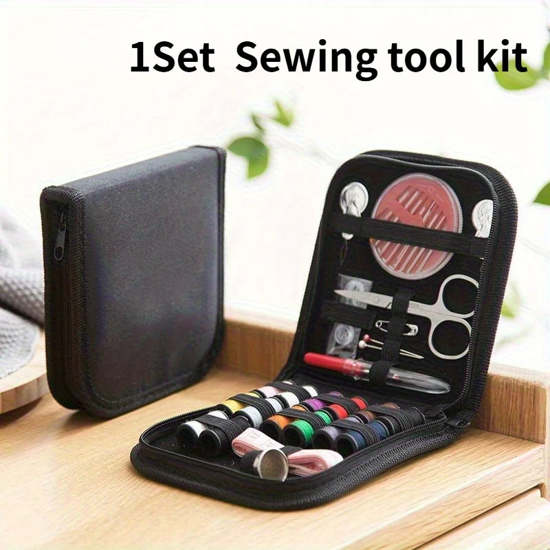 Portable Travel Sewing Kit Box – Complete Sewing Tools Set
