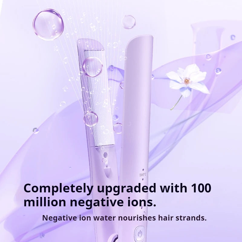 Ceramic Ionic 2-in-1 Hair Straightener Flat Iron – 5 Heat Settings
