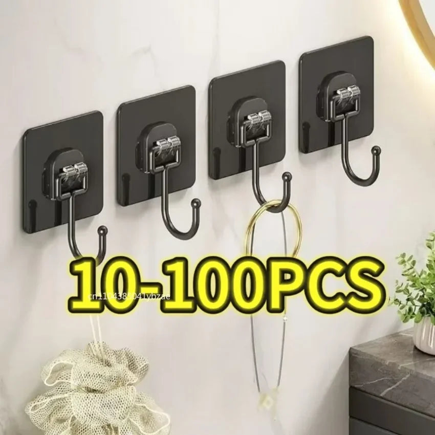 Rotating Self Adhesive Waterproof Wall Hooks – Kitchen & Bath