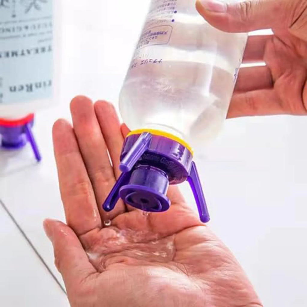 Inverted Bottle Cap Tripod Stand – Leak-Proof, BPA-Free, 3-Pack