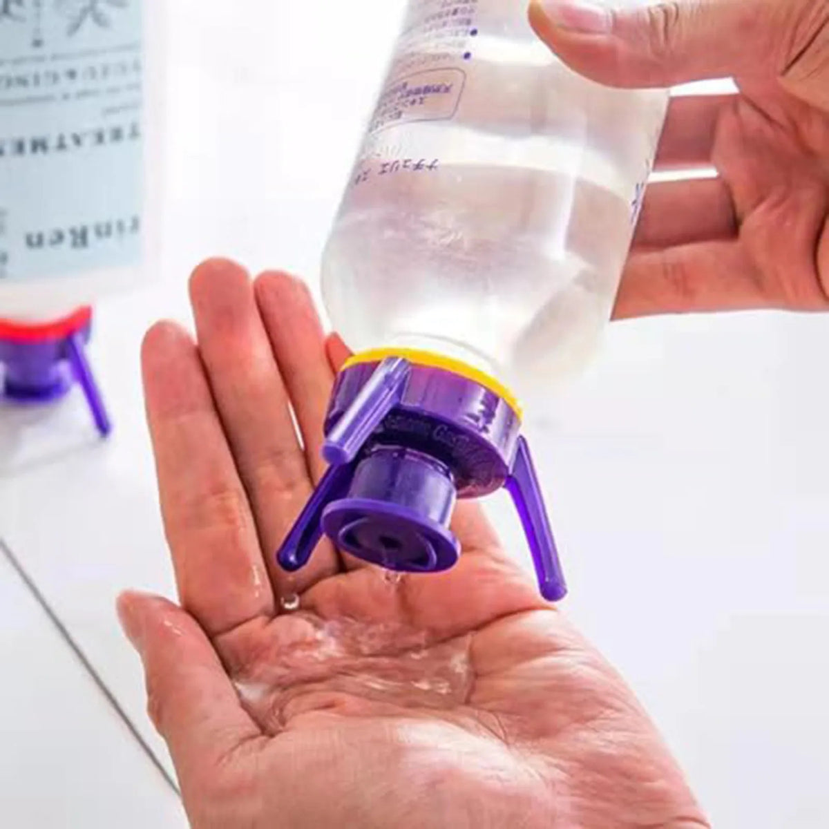 Inverted Bottle Cap Tripod Stand – Leak-Proof, BPA-Free, 3-Pack