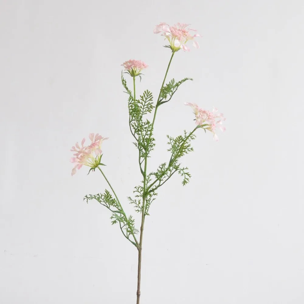 4-Head Artificial Daisy Flower Long Stem Silk Foam Decor 98cm