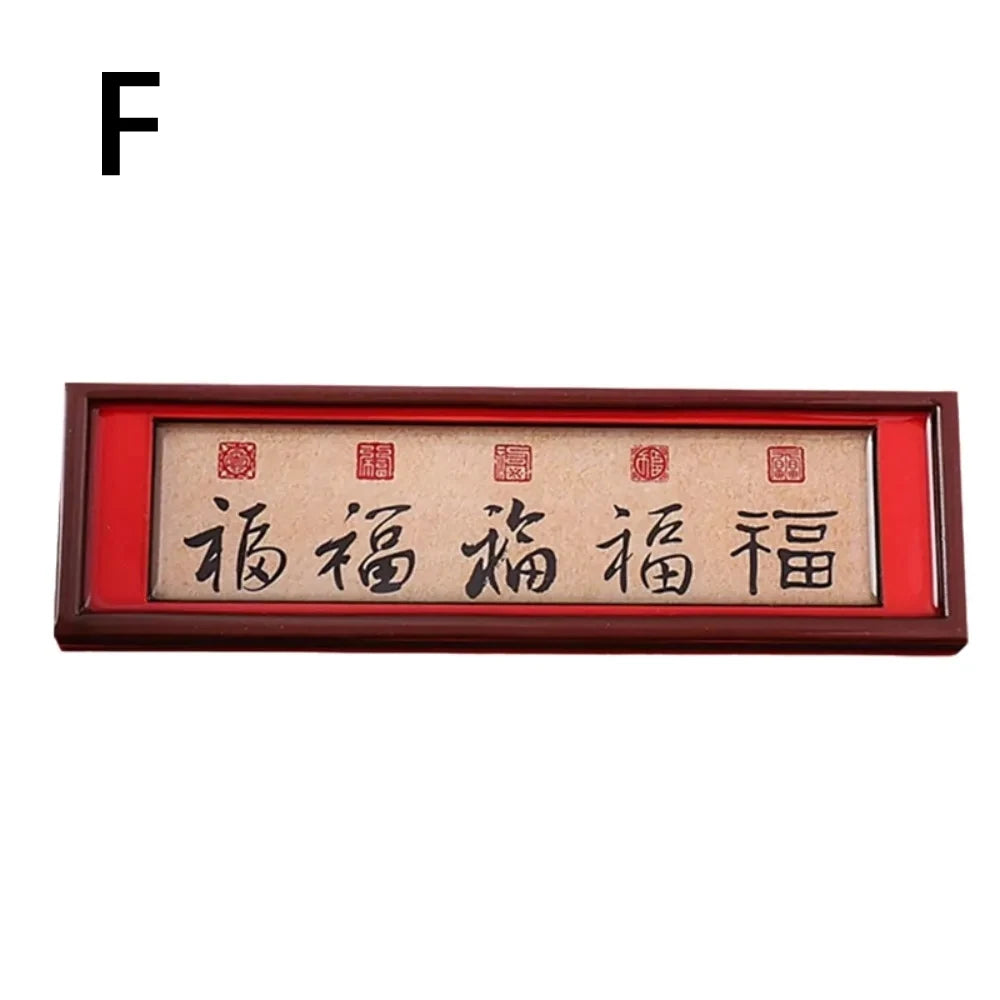 Chinese God of Wealth 3D Magnetic Fridge Couplet Decor