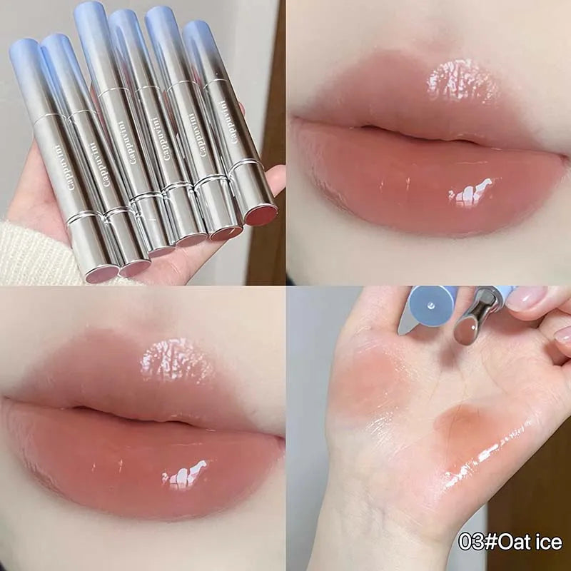 VIBE 6-Shade Moisturizing Lip Gloss Set – Mirror Glossy Finish