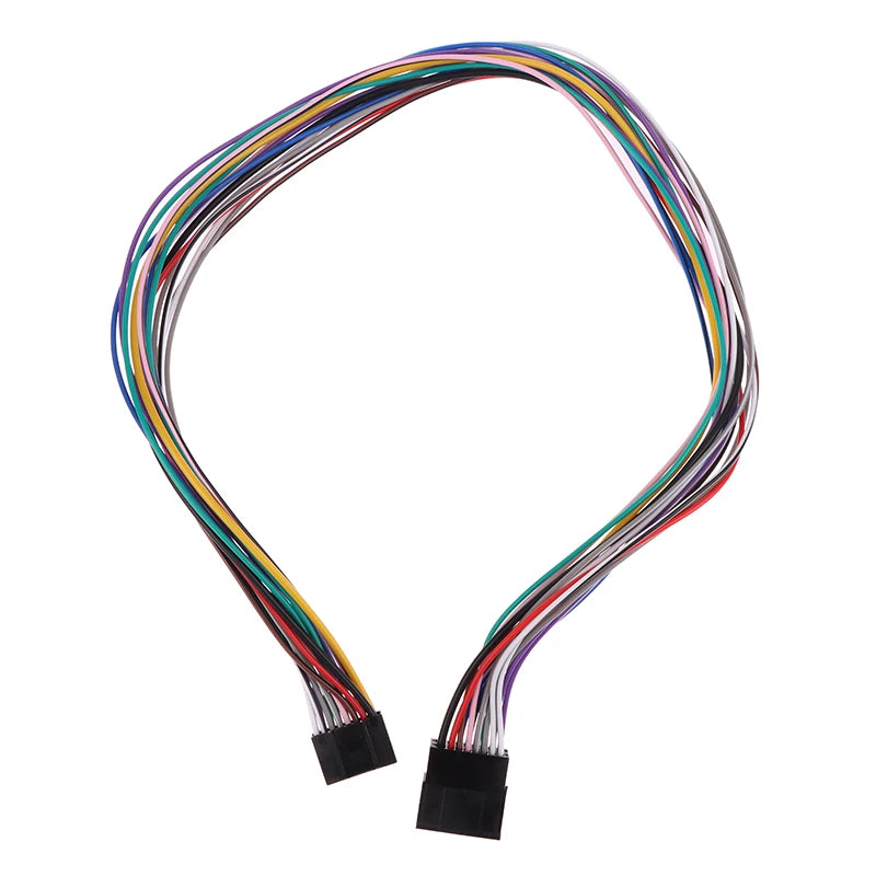 16-Pin Universal Car Stereo ISO Wire Harness Adapter Cable 60cm