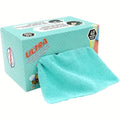 40-Pack Lint-Free Microfiber Cleaning Cloths – 8"x8" Box