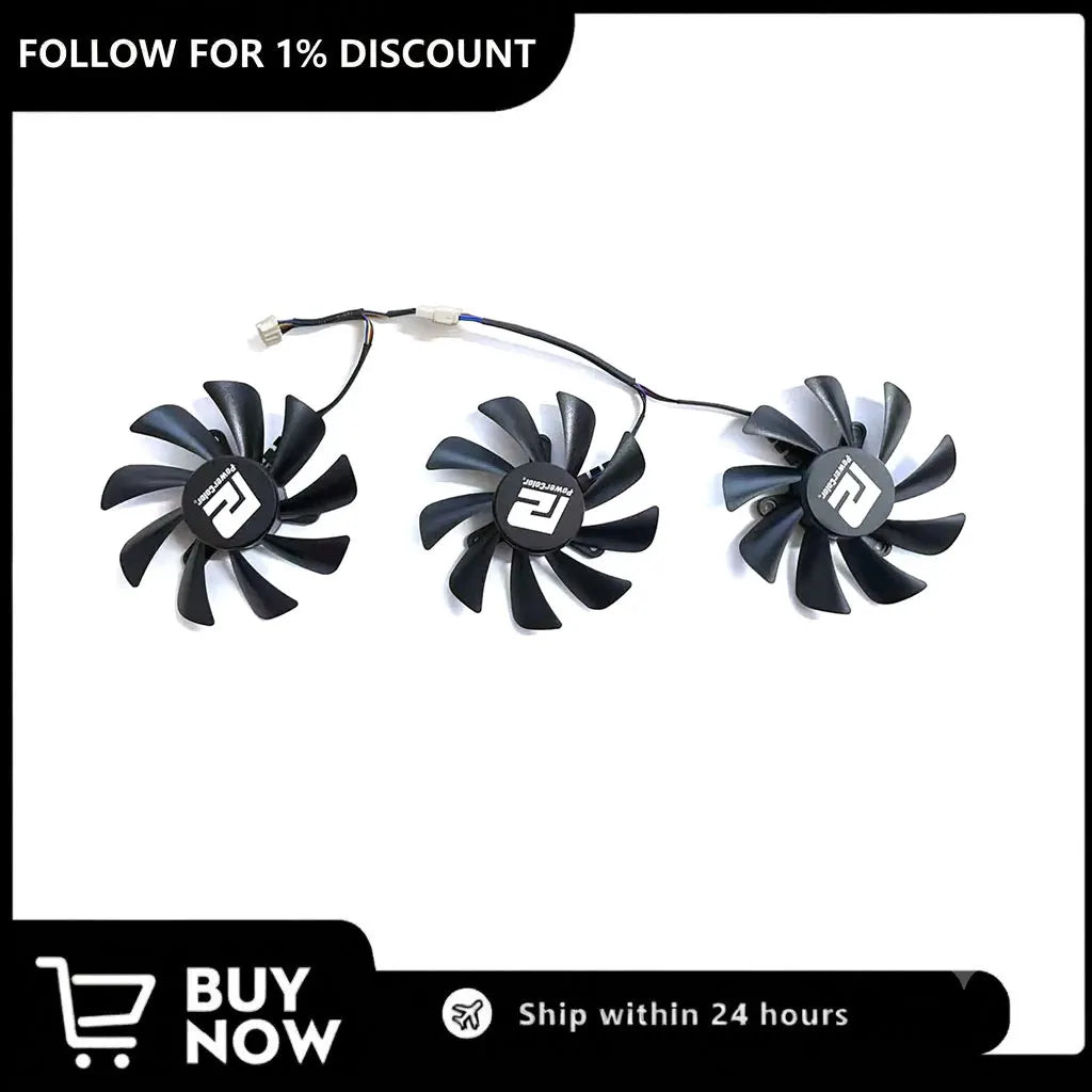 85MM GPU Fan for RX6750 GRE 12GB – FD9015U12D 4PIN Replace