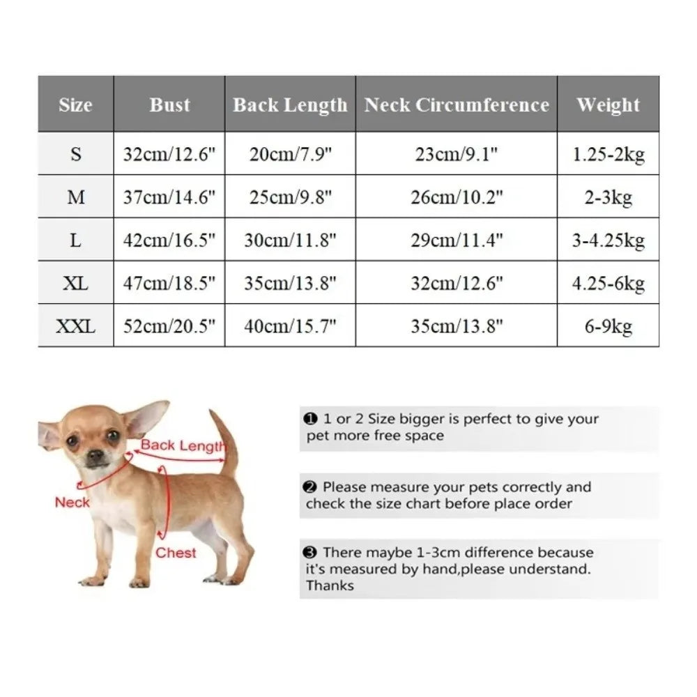 Soft Fleece Winter Dog Vest Coat – Small & Medium Breeds