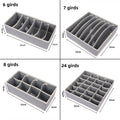 Foldable Drawer Organizer for Underwear, Socks & Clothes