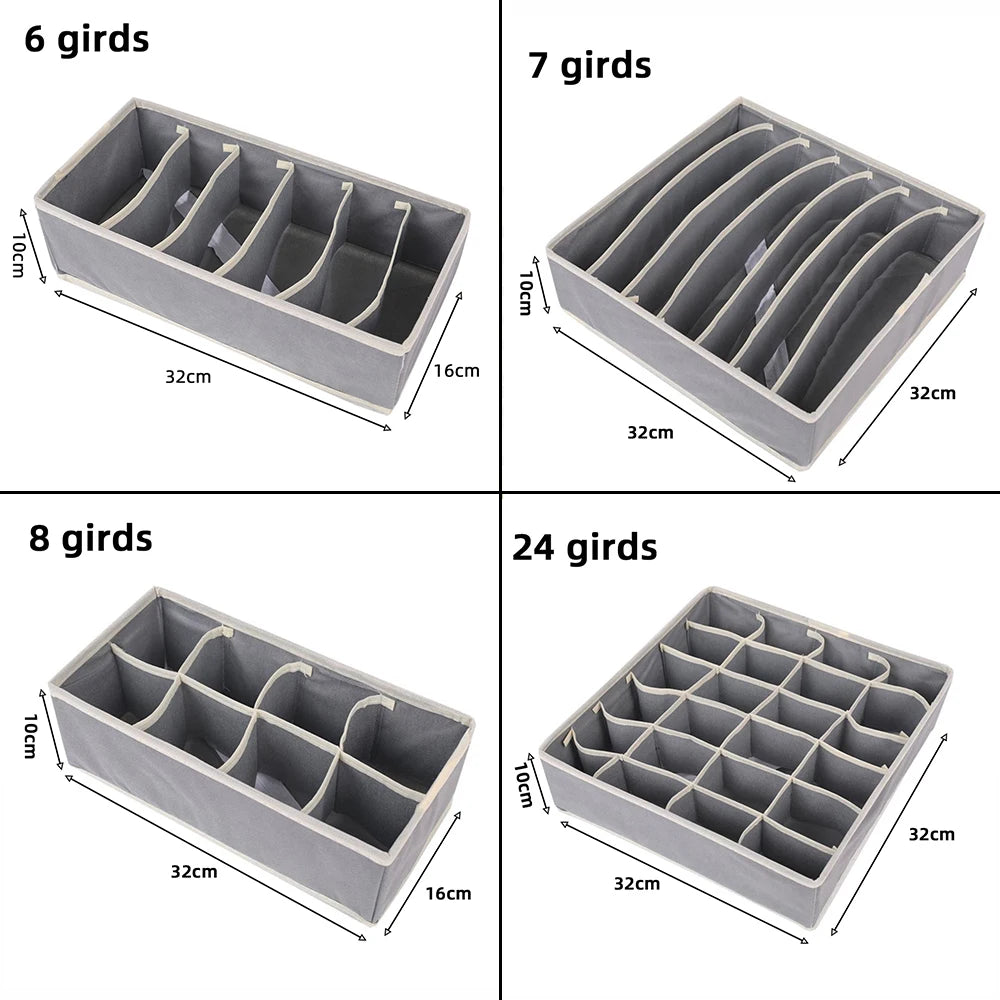 Foldable Drawer Organizer for Underwear, Socks & Clothes