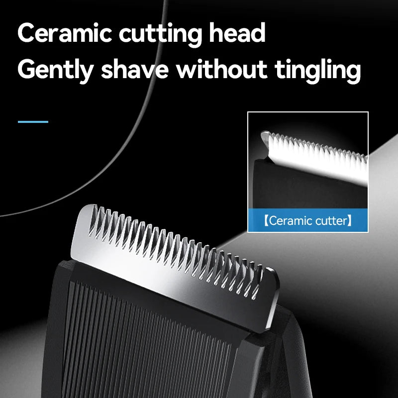 Kemei KM-1840 Waterproof Body Groomer Trimmer – Ceramic Blade