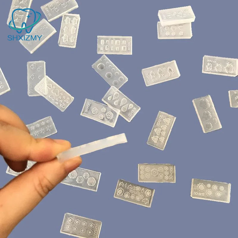 3D Silicone Nail Mold Template – DIY Nail Art Carving Tool