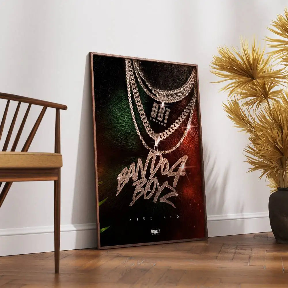Kidd Keo Album Poster – Self-Adhesive Waterproof Wall Art