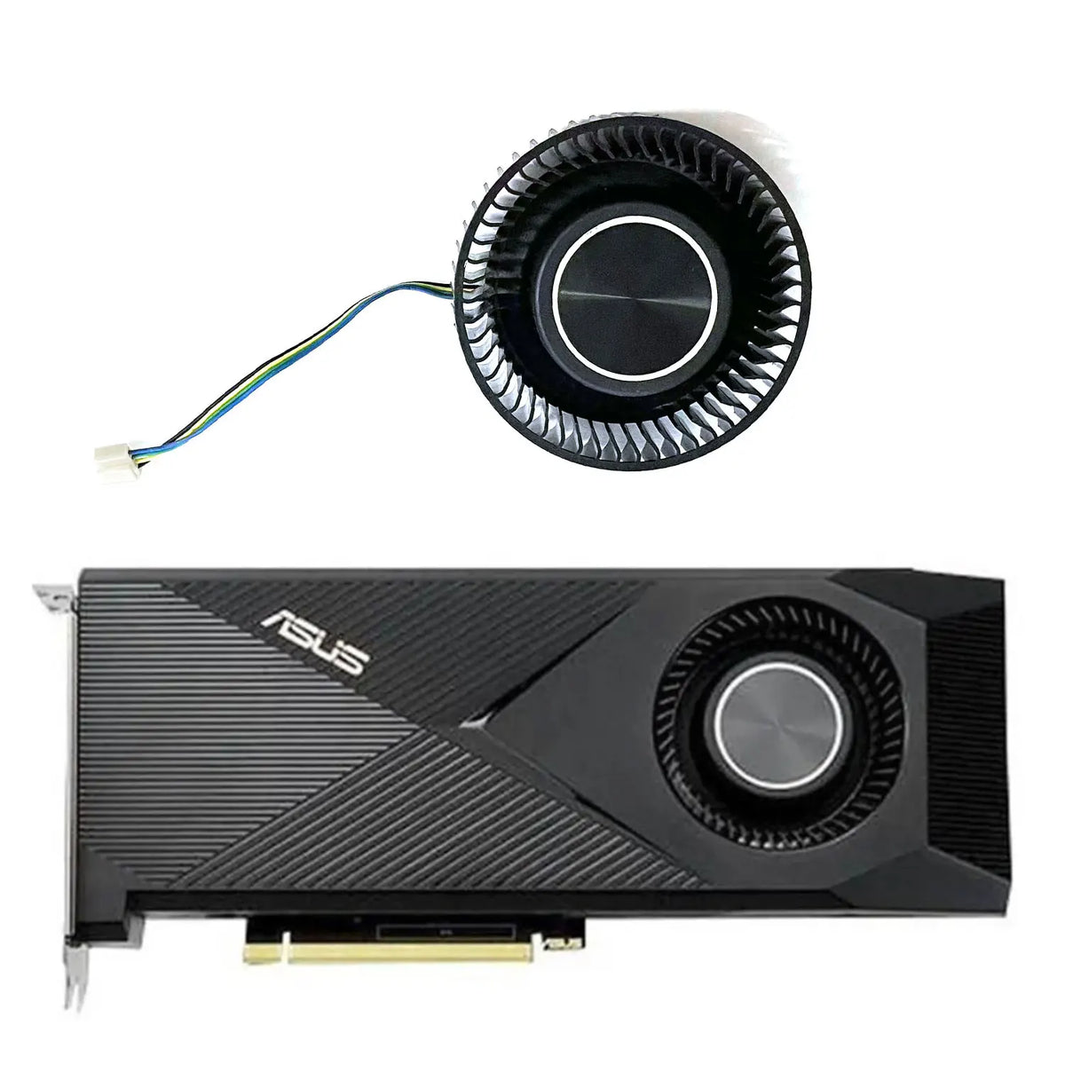 GPU Fan PLB07525B12HH for ASUS RTX 3070 Ti 3080 3090 TURBO