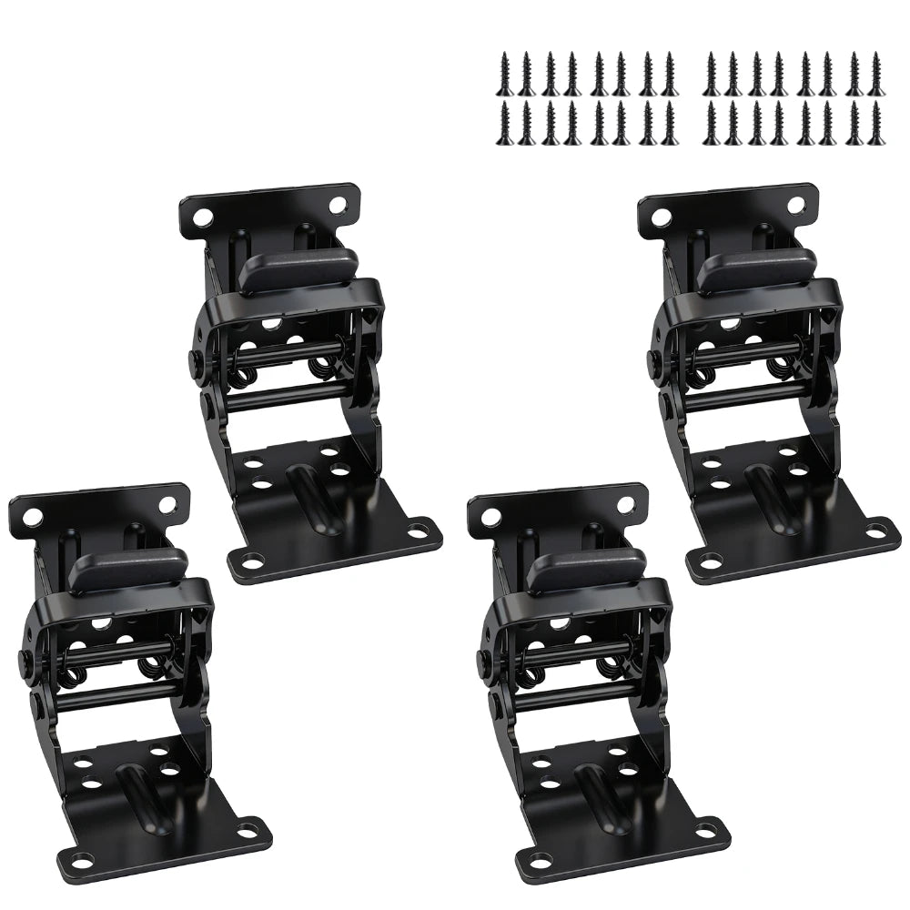Self-Locking Folding Leg Hinge Bracket 0–180° with Screws