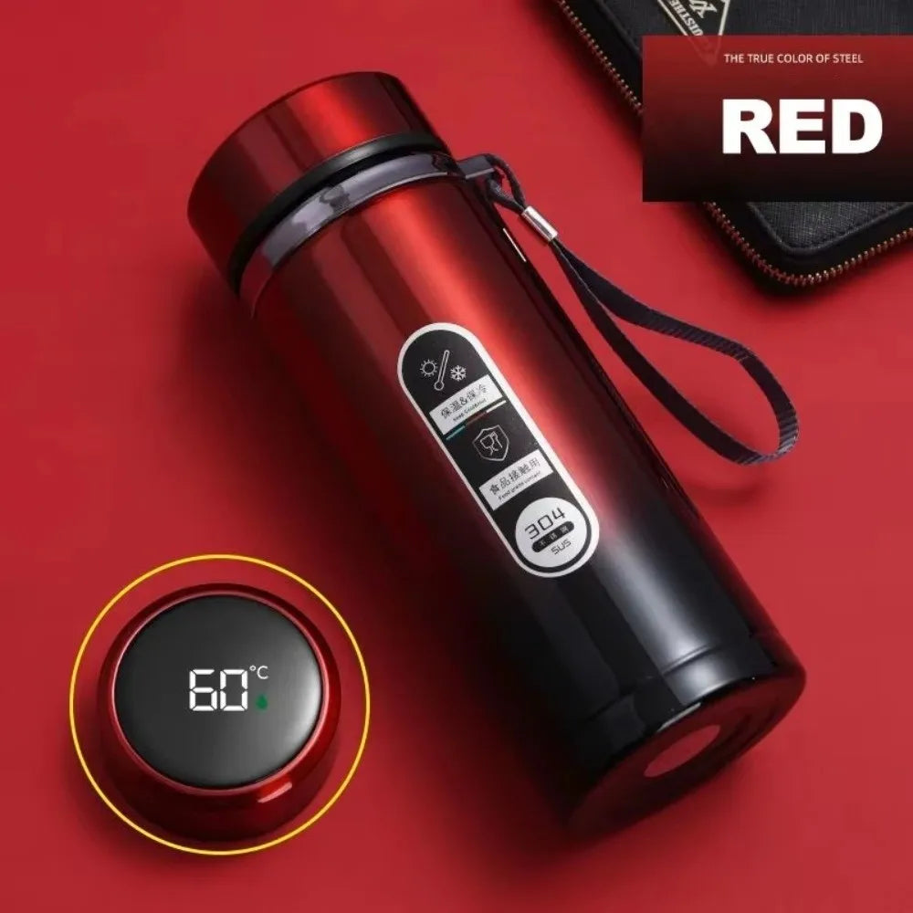 500ml Insulated Water Bottle with LED Temperature Display