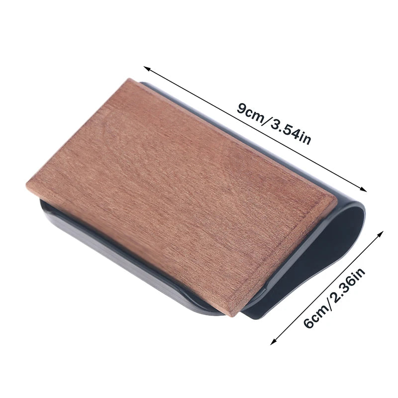 VIBE Wooden Car Air Freshener – Long-Lasting Amber Scent