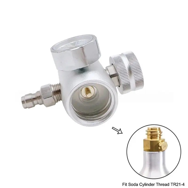 CO2 Quick Fill Connector TR21-4 for SodaStream Cylinders