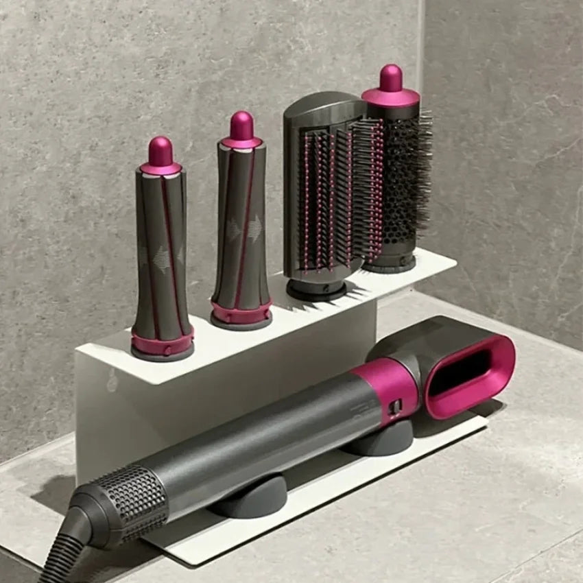 Hair Dryer & Styling Tools Wall Storage Rack – No Drill