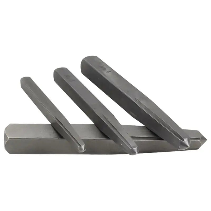 5-Pc Easy-Out Screw Extractor Set – Removes Stripped Bolts