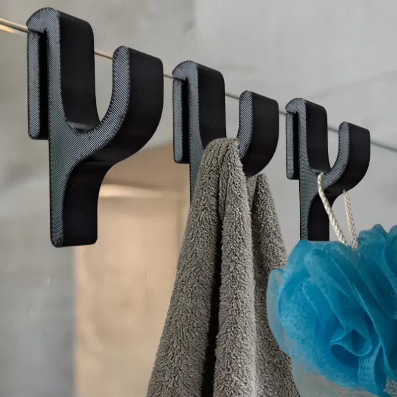 No-Drill Bathroom Hook – Space-Saving Shower Organizer