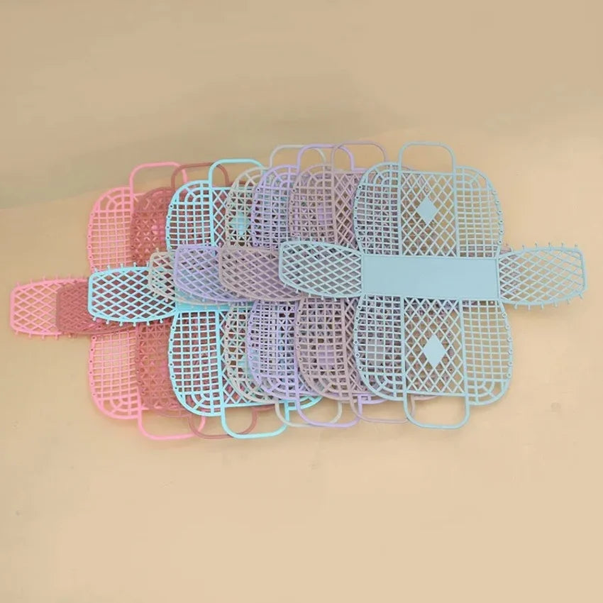 Detachable Hollow Shower Basket – Plastic Bath Storage Organizer