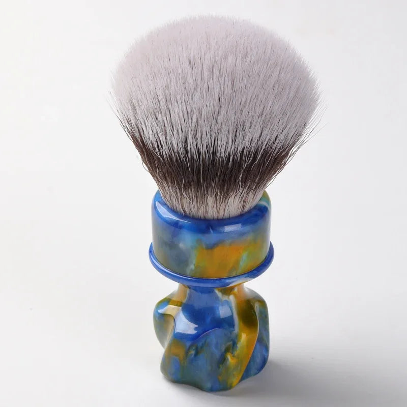 YAQI Starry Night 28mm Synthetic Wet Shaving Brush for Men